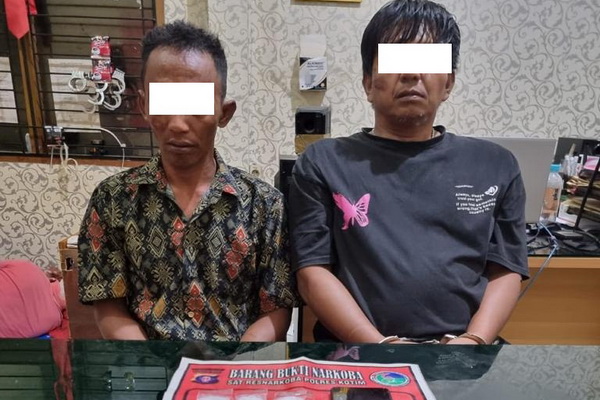 Nekat Edar Sabu, Dua Petani di Kotim Dibui