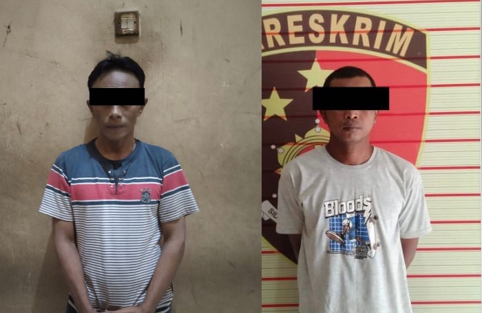 Diduga Curi Onderdil Kendaraan Milik PT KPC, Dua Pria ini Diamankan Polres Lamandau