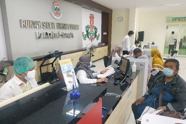 Permintaan Tes PCR di RSUD dr Murjani Meningkat