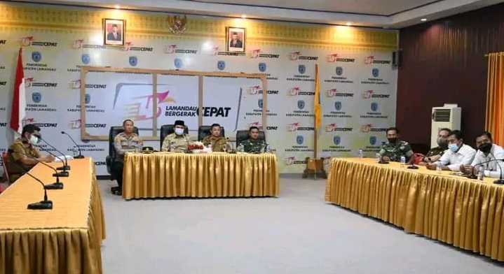 Bupati Lamandau Ikuti Rakor Pengendalian Inflasi Tahun 2022 dengan Mendagri