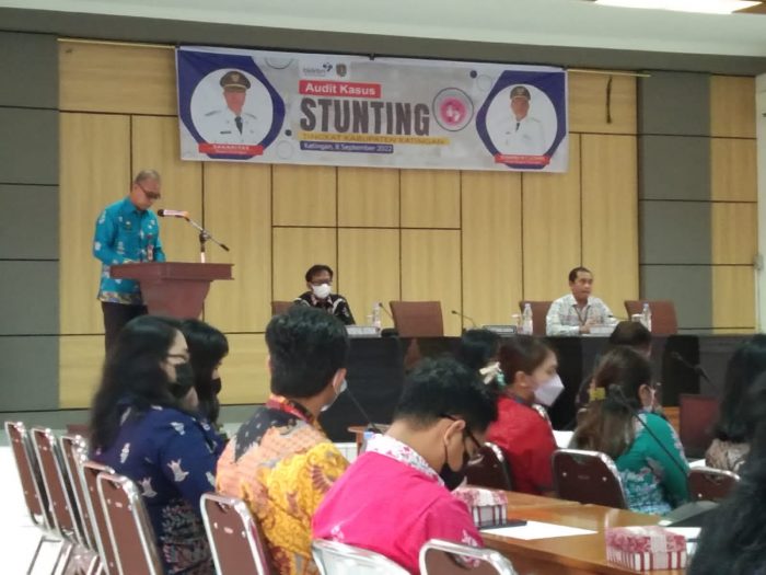 Laksanakan Komitmen Pencegahan, Pemkab Katingan Gelar Audit Stunting