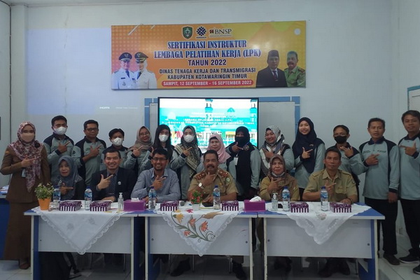 Tenaga Pengajar LPK Ikut Pelatihan Kompetensi Sertifikasi BLK