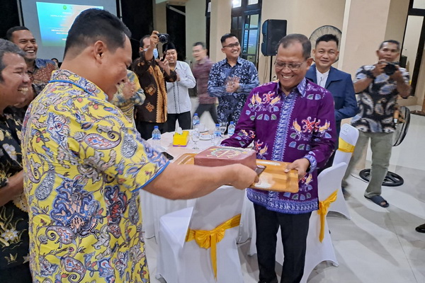 Bupati Lamandau Hadiri Malam Pisah Sambut Kajari