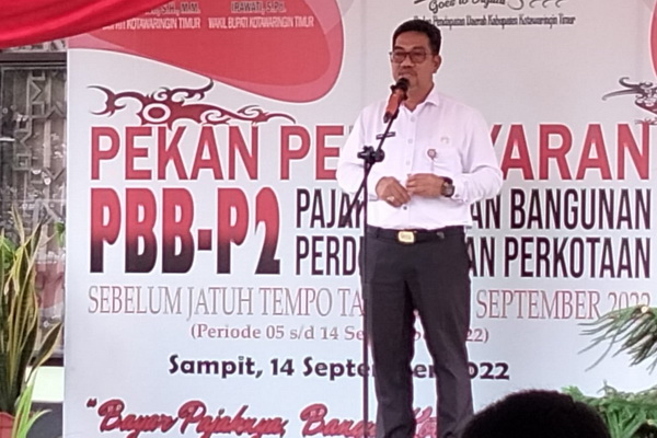 Bapenda Kotim Minta Masyarakat Bayar Pajak PBB-P2 Sebelum Jatuh Tempo