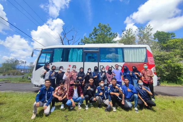 Gandeng PMI Kota Palangka Raya, Himane Fisip UPR Gelar Donor Darah