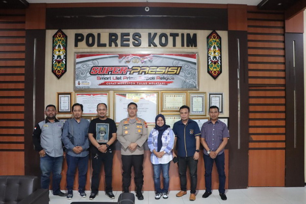 PWI dan Polres Kotim Komitmen Perangi Hoax