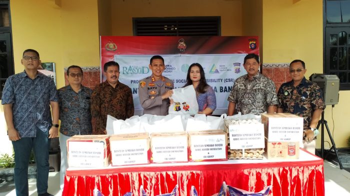 PT SSMS – CBI Group Bantu Sembako untuk Dapur Umum