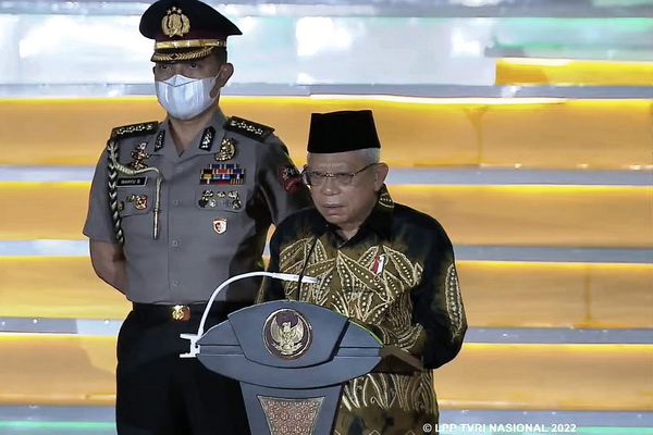 Buka MTQ Tingkat Nasional XXIX Tahun 2022, Wapres: Syiar Islam dan Perkuat Keimanan 
