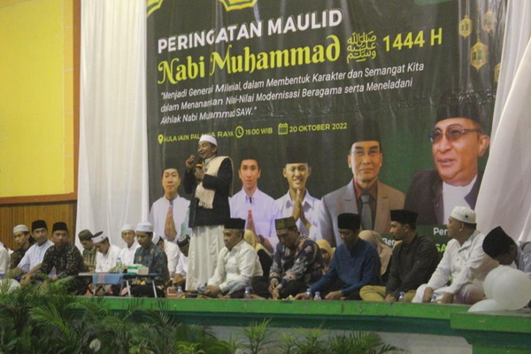 Teladani Akhlak Nabi, Empat Kampus di Palangka Raya Gelar Peringatan Maulid 