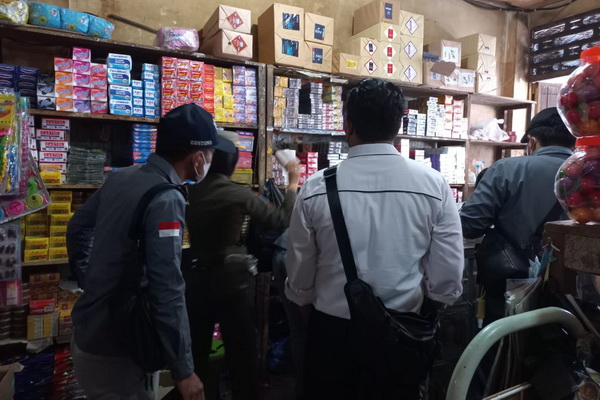 Razia Rokok Ilegal di Sampit Diduga Bocor