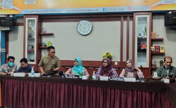 Pastikan Data Anggota yang Belum Diverfak, KPU Kotim Hadirkan Parpol