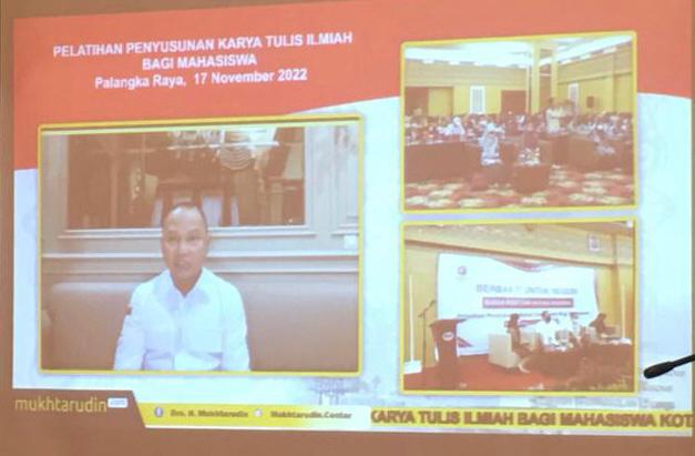 Tingkatkan Kompetensi Mahasiswa Kalteng Melalui Pelatihan Penyusunan KTI