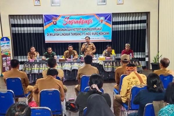 Sosialisasi Kamtibmas, Camat Minta Masyarakat Jangan Tercekoh
