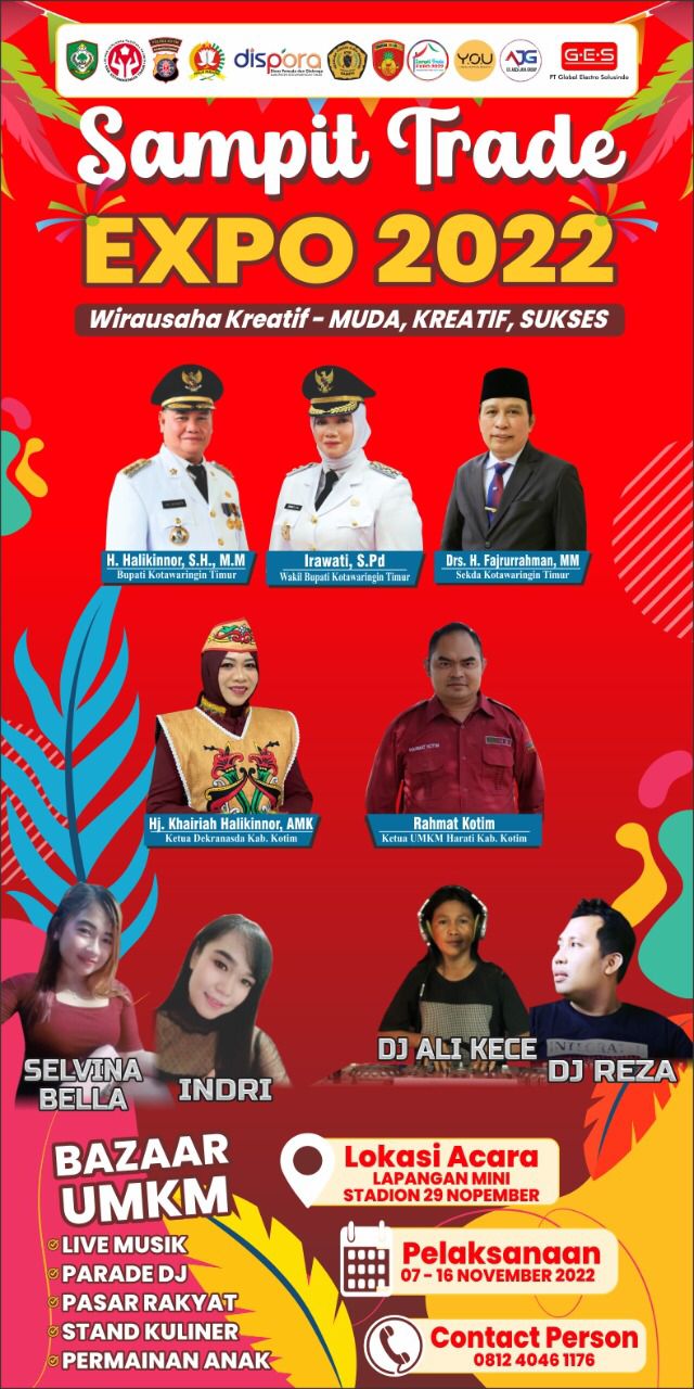Ayo Meriahkan! Sampit Trade Expo 2022 Digelar Bulan Ini