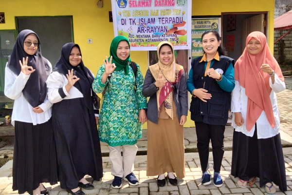 Kejar Akreditasi, Tim Asesor BAN dan BAN PAUD-PNF Kunjungi TK Islam Terpadu Ar Rayyan Sampit
