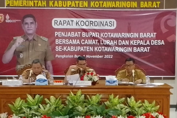 Kumpulkan Camat hingga Kades, Anang Dirjo Bahas ini