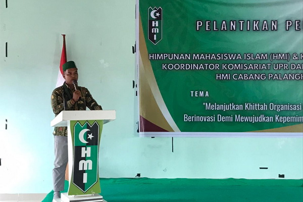 Ini Pesan Ketum Cabang Palangka Raya ke Pengurus HMI Koorkom dan Komisariat se-UPR