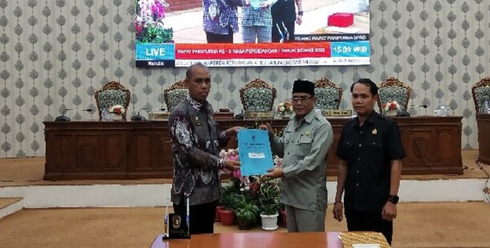 DPRD Katingan Sahkan APBD Perubahan Tahun 2022