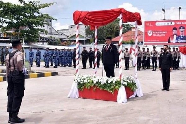 Pemkab Kobar Gelar Upacara Peringatan Hari Pahlawan
