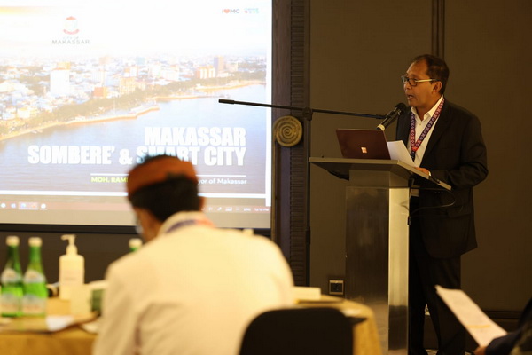 Wali Kota Makassar Presentasikan Sombere and Smart City di G20 2022