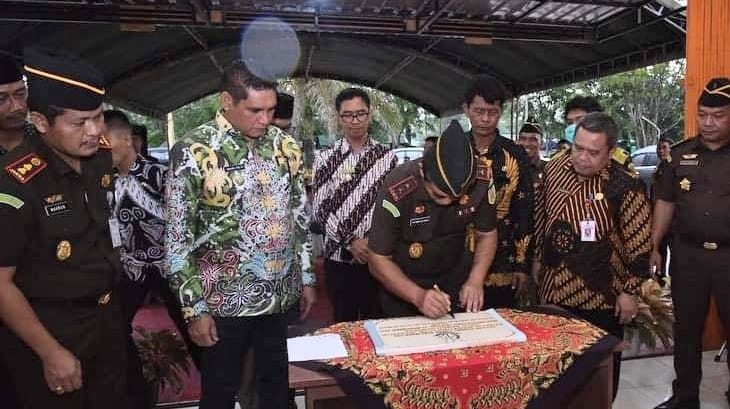 Jadi yang Pertama di Kobar, Rumah Restorative Justice Desa Pandu Senjaya Diresmikan