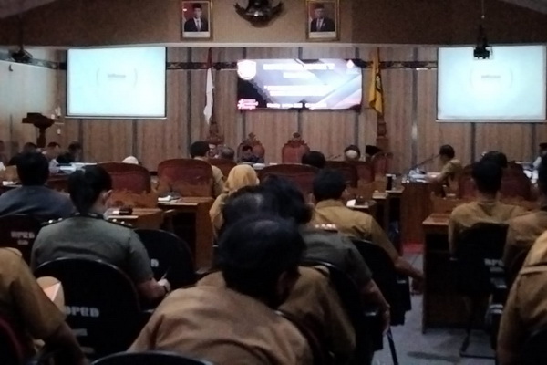 Asisten I dan III Tidak Hadir, Rapat Kerja Komisi I DPRD Kotim Ditunda