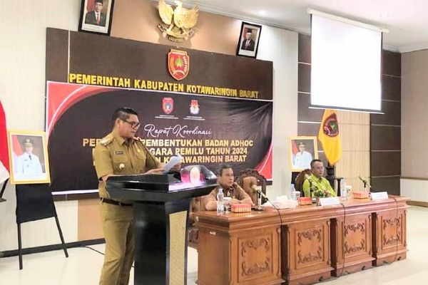 Sukseskan Pemilu 2024, Pemkab Kobar Dukung Pembentukan dan Penyelenggaraan Badan Ad Hoc