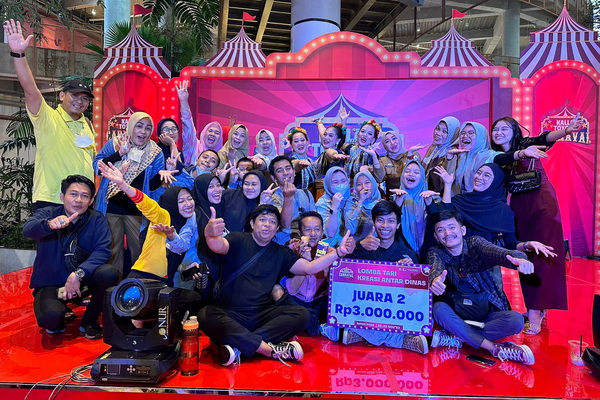 Dinas Kebudayaan Sabet Juara II Lomba Tari Kreasi Antardinas se-Kota Makassar