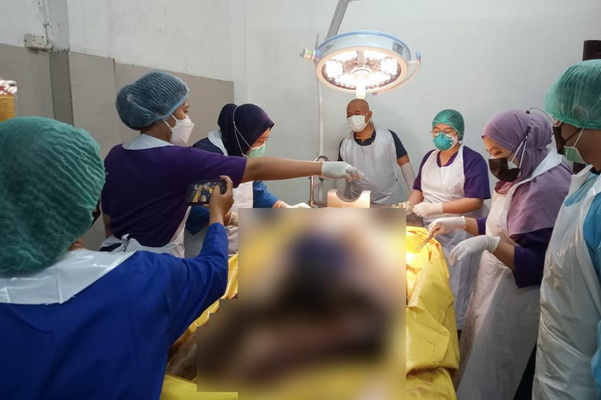 Mayat Tanpa Kepala di Kebun Sawit diduga Pemanen PT Sukajadi Sawit Mekar