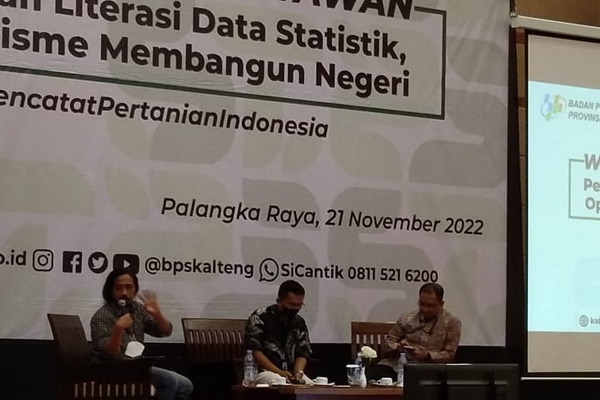 Workshop Wartawan, BPS Kalteng Hadirkan Editor Tempo
