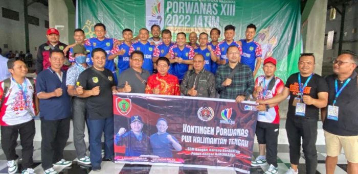 Raih Tiga Emas, PWI Kalteng Kunci Posisi Tiga Besar Porwanas 2022 