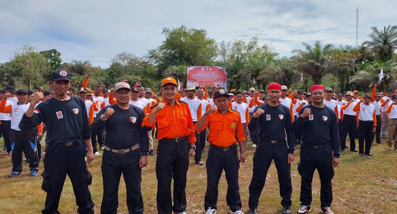 PKS Kalteng Gelar Apel Siaga Bencana, Sirajul Rahman: DNA Kita Ialah Pelayan Rakyat