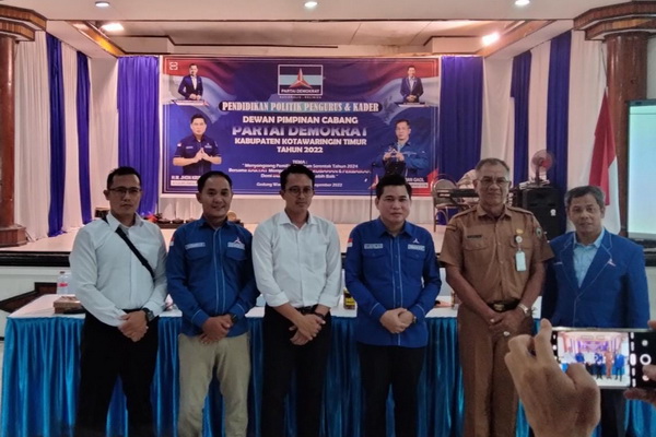 Tak Ada Pejabat Pemkab yang Hadir, Ketua DPC Demokrat Kotim Kecewa