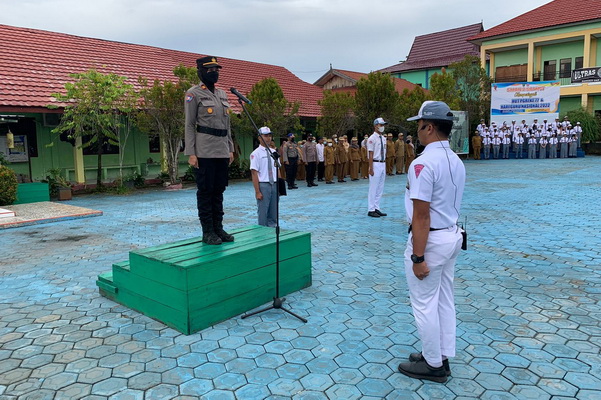 Polisi Ingatkan Siswa Bijak Bermedia Sosial