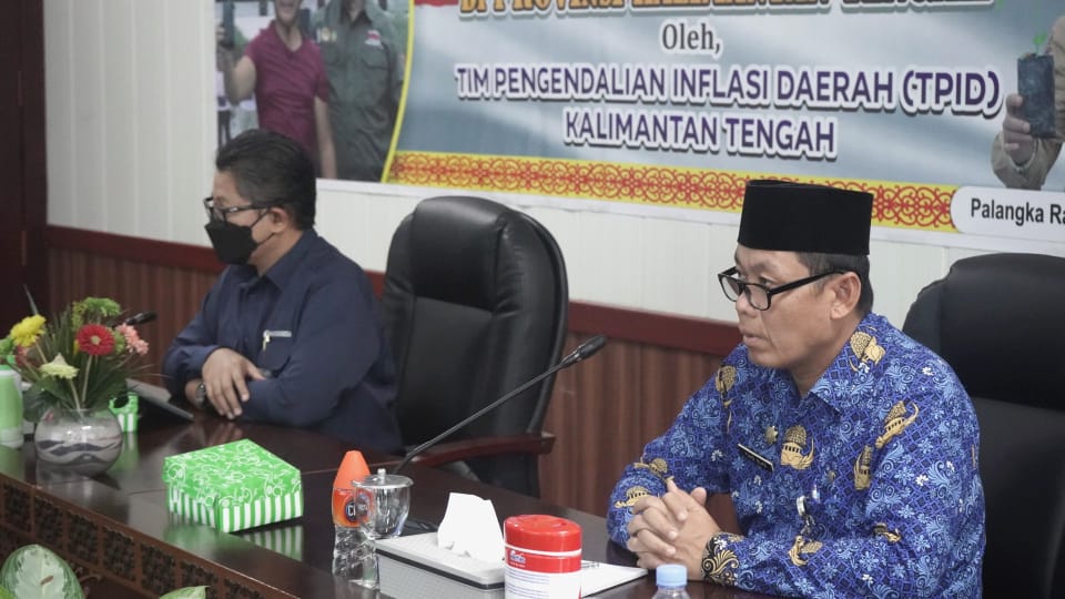 Inflasi Kalteng Turun ke 7,10% di Bulan Lalu