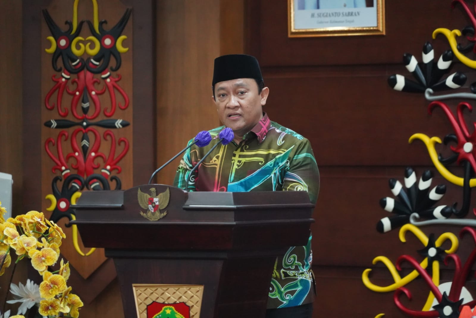 Wagub Optimis Kafilah Kalteng Tampil Penuh Semangat di MTQ Korpri Tingkat Nasional