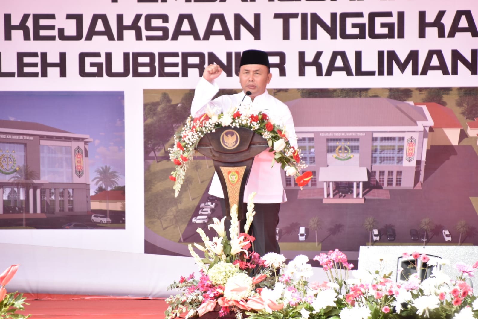 Gubernur Harap Adanya Pembangunan Kantor Kejati Kalteng Bisa Tingkatkan Produktivitas Kerja