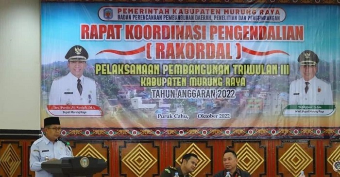 Rakordal Sebagai Tolak Ukur Progres Realisasi Pembangunan Fisik dan Keuangan Masing-masing OPD