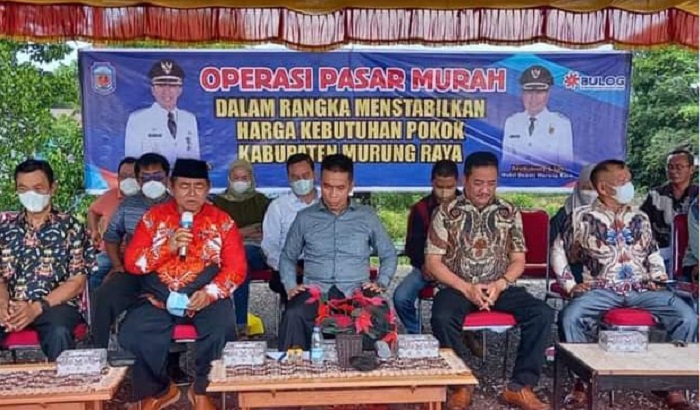Upaya Pengendalian Inflasi, TPID Murung Raya Gelar Pasar Murah
