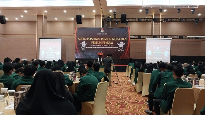 Populasinya Cukup Banyak, KPU Kalteng Ajak Pemilih Muda Susksekan Pemilu  