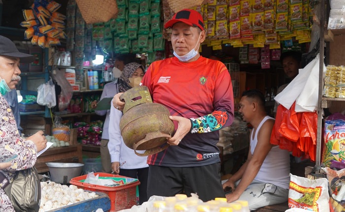 Tim Satgas Pangan-TPID Kalteng Kembali Pantau Harga Bahan Pokok dan LPG di Palangka Raya