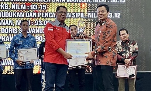 Dislutkan Kalteng Kembali Raih Peringkat Pertama Informatif Tiga Tahun Berturut-Turut