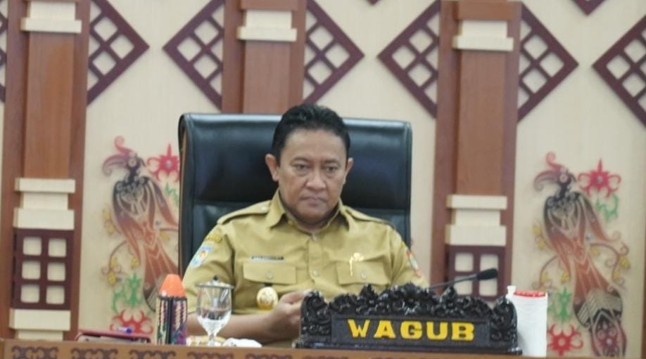 Wagub Edy Pratowo Ikuti Rakor Pengendalian Inflasi di Daerah