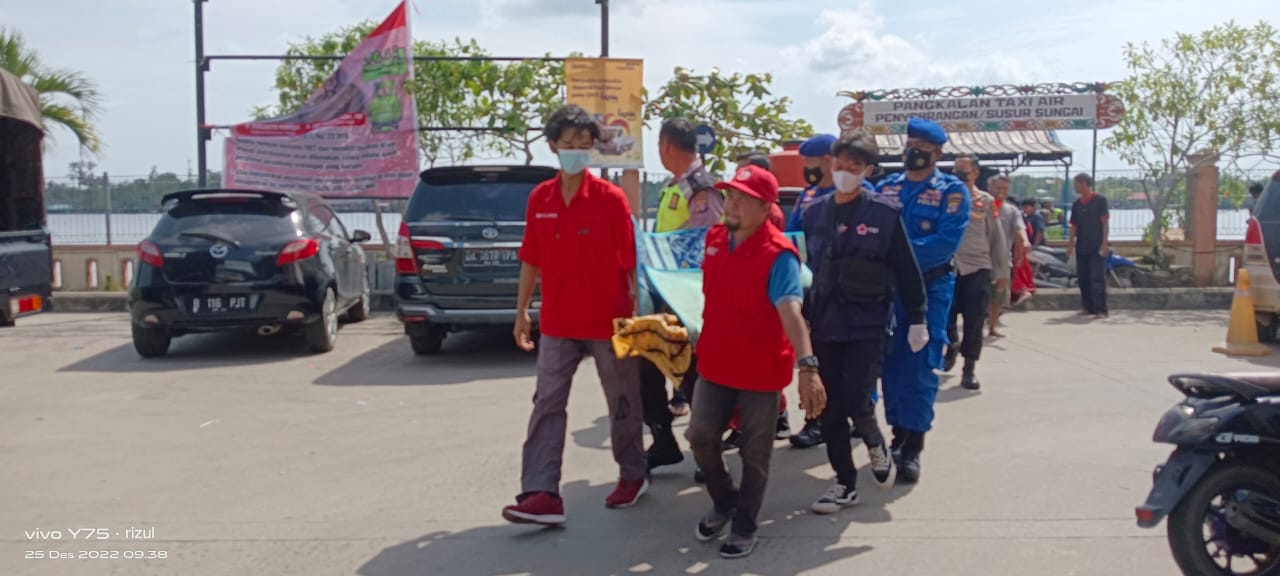 Sesosok Mayat Ditemukan di Dermaga Susur Sungai Mentaya