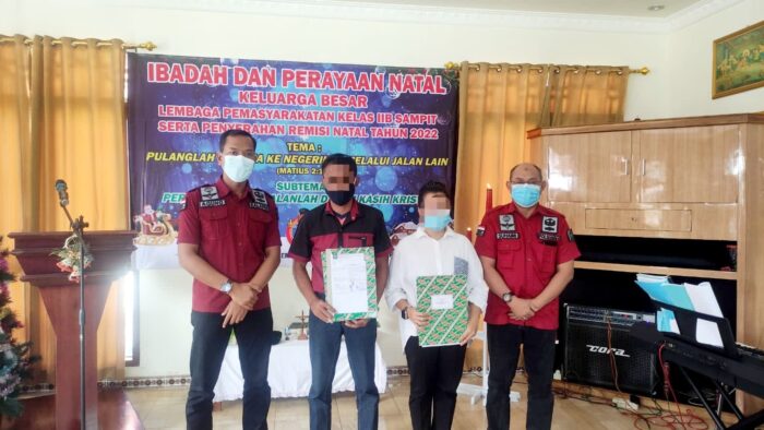Puluhan Warga Binaan di Lapas Sampit Peroleh Remisi Khusus Natal 2022