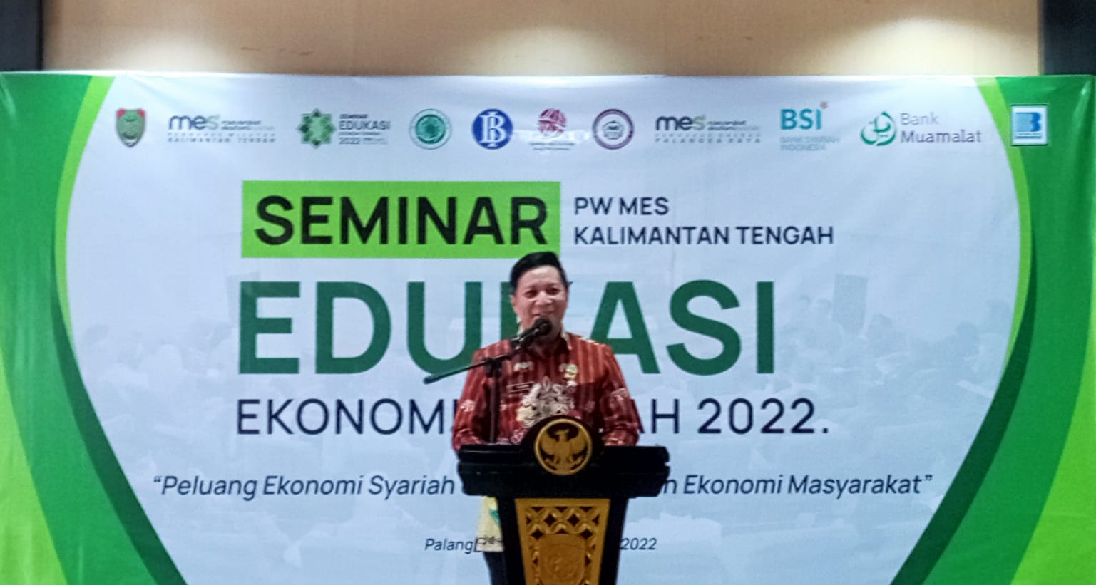 Sahli Suhaemi: Literasi Ekonomi Syariah Harus Diperkuat di Kalimantan Tengah