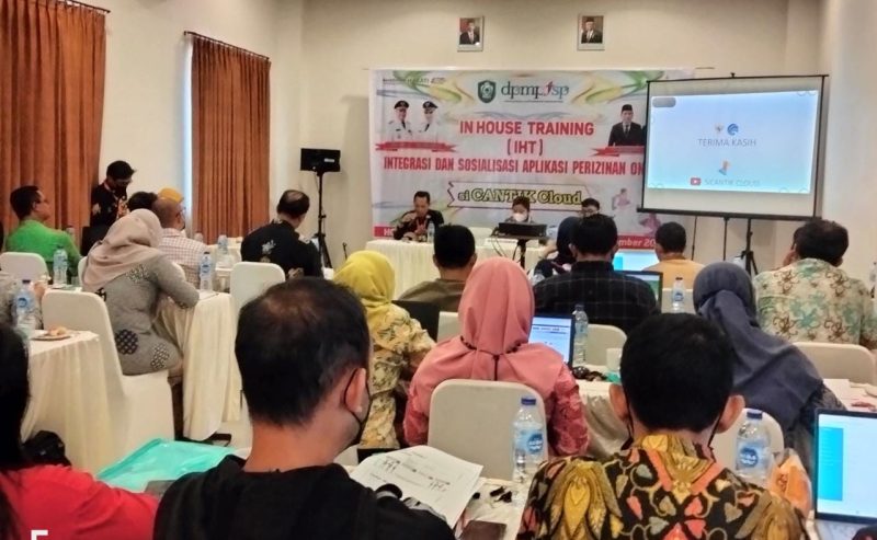 DPMPTSP Kotim Gelar IHT Penggunaan si CANTIK Cloud