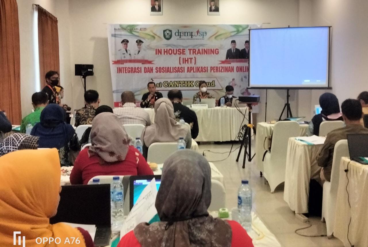 Maksimalkan si CANTIK Cloud, DPMPTSP Kotim Hadirkan Narasumber dari Kemenkominfo RI