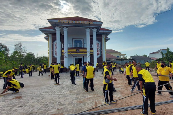 Bangunan Baru Polsek Baamang Diharap Berikan Kenyamanan bagi Masyarakat