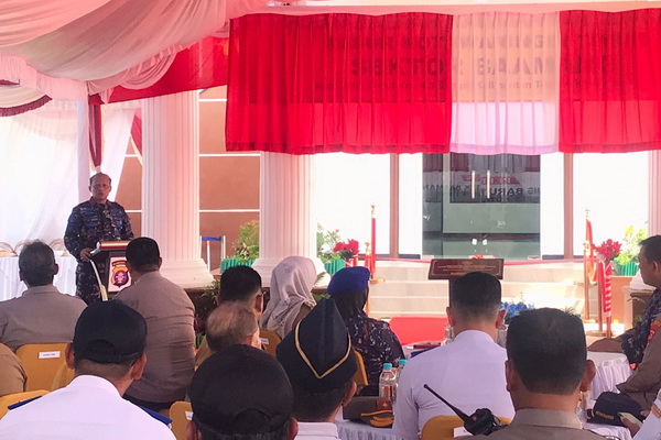 Resmikan Gedung Baru Polsek Baamang, Kapolda Kalteng: Jangan Lukai Hati Masyarakat